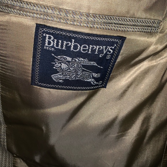 Men’s Burberrys’ 44R Jacket Fabric Loomed In Italy - Picture 3 of 6